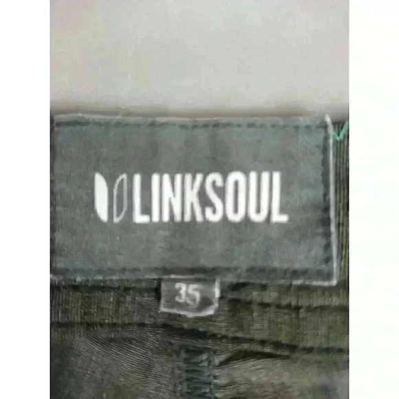 Linksoul Shorts Boardwalker Board shorts Golf Swim 35 Zipper Gray Dot Hybrid - Picture 8 of 13